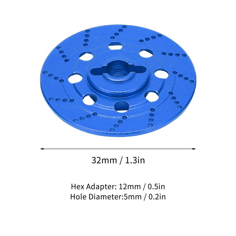 RC Car Brake Disc Set Aluminum Alloy Wheel Hex Hub