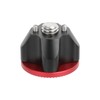 CAMVATE M6 Rosette with 3/8"-16 Anti-Twist Accessory Mount (Red/Black)-3679