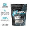 Meta Nutrition Creatina Monohidratada Micronizada Pura. 500gr, 100 Porciones. 100%