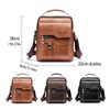 Men's Leather Crossbody Bag, Shoulder Bag, Retro Handbag, Business Bag,
