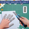 Finger Cots Cut Resistant Protector 40pcs Reusable Finger Protectors Finger