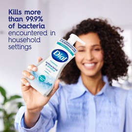 Dial Antibacterial Defense Foaming Hand Soap + Aloe, Fragrance Free, 7.5 Fl Oz (Pack of 6), Dermatologist-Tested Hand Wash, Gentle on Skin