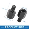 A ABSOPRO M10 LH to M8 LH Rearview Mirrors Adapter