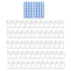 TENOL 60Pcs Clear Liquid Sample Vial Liquid Sampling Bottles 15ml