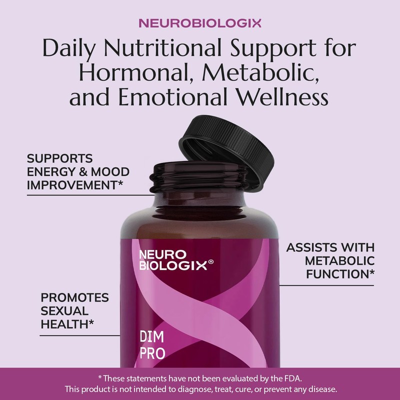 DIM Pro Hormone Support for Men & Women, Plant Based