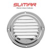 Marine Zone Round stainless steel ventilation louver vent air vent 121mm / 원형 스테인레스 환기구 루버밴트 에어벤트 121mm