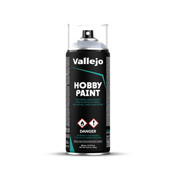 Vallejo Fantasy Color Silver 400 mL Spray Can