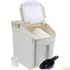 Saim Large Flour Storage Container Bin 50lb, 2Pack Airtight Rice