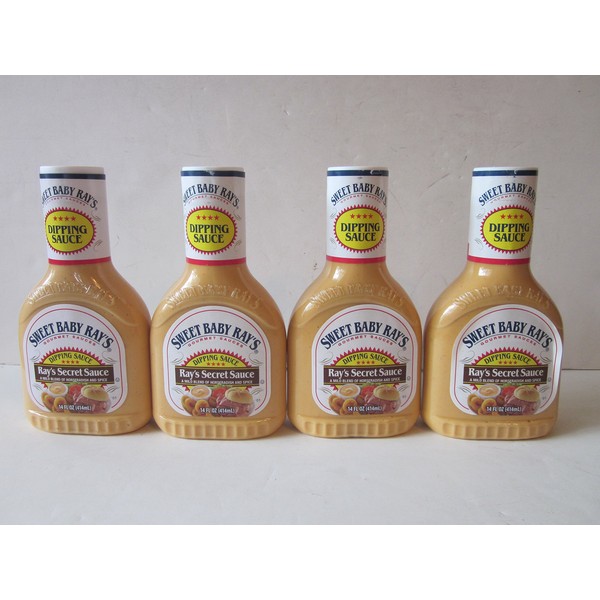 Sweet Baby Ray's Secret Sauce Horseradish & Spice Dipping Sauce 14 Fl Oz (Pack of 4)