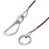 Freizeli ProPlus Trailer Safety Rope 1 Metre Red Brake Breakaway