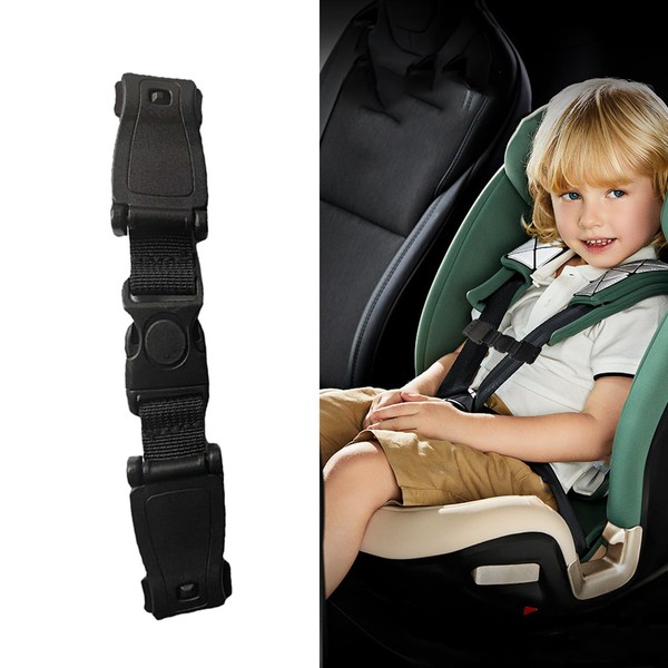 Seat Chest Harness Clip,Anti Escape Car Seat Strap Baby Harness Chest Clip,Baby Anti-Slip Safety Strap,for Car Seats,Strollers,High Chairs,Baby Carrier,Schoolbags,Adjustable from 6.69"to 8.35"
