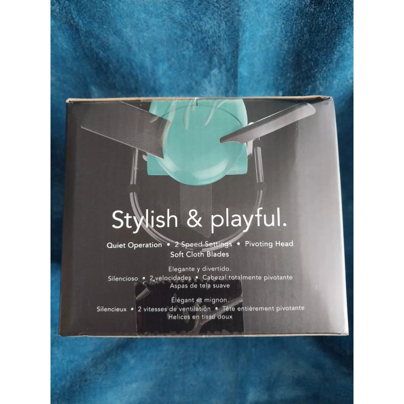 Vornado Zippi Powerful Adjustable Personal Fan with Soft-Safe-Quie