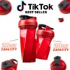 Helimix Monochrome Series Shaker Bottles - No Whisks No Screens