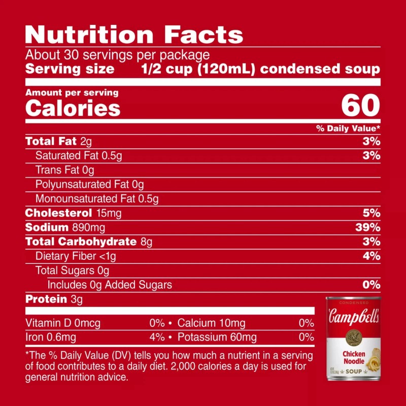 Campbell's 2 Pack - Campbell's Condensed Chicken Noodle Soup 10.75