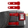 RT-TCZ for Jeep JL Tailgate Hinge Cover Trim Decals Red