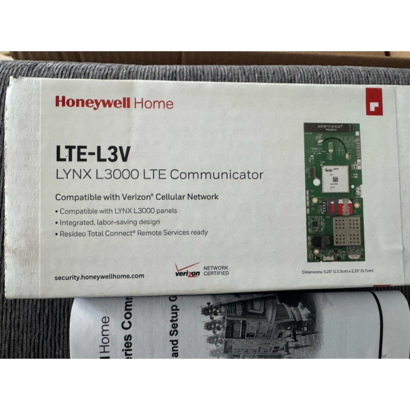 Honeywell LTE-L3V Lynx L3000 LTE Communicator Resideo Total Connect Remote
