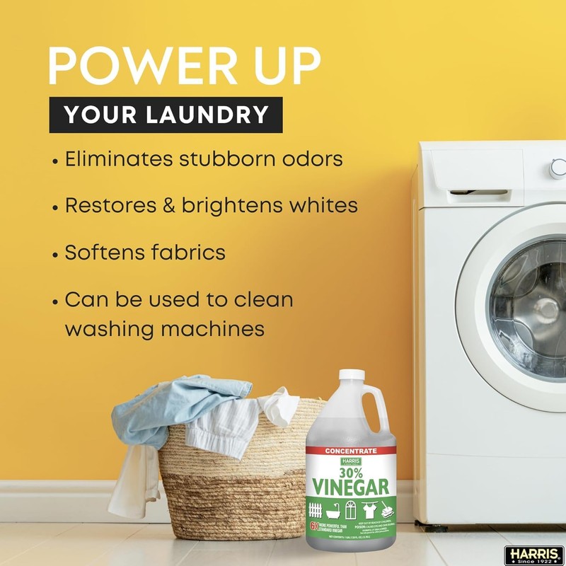 Harris 30% Extra Strength Concentrated Vinegar for Home and Outdoor