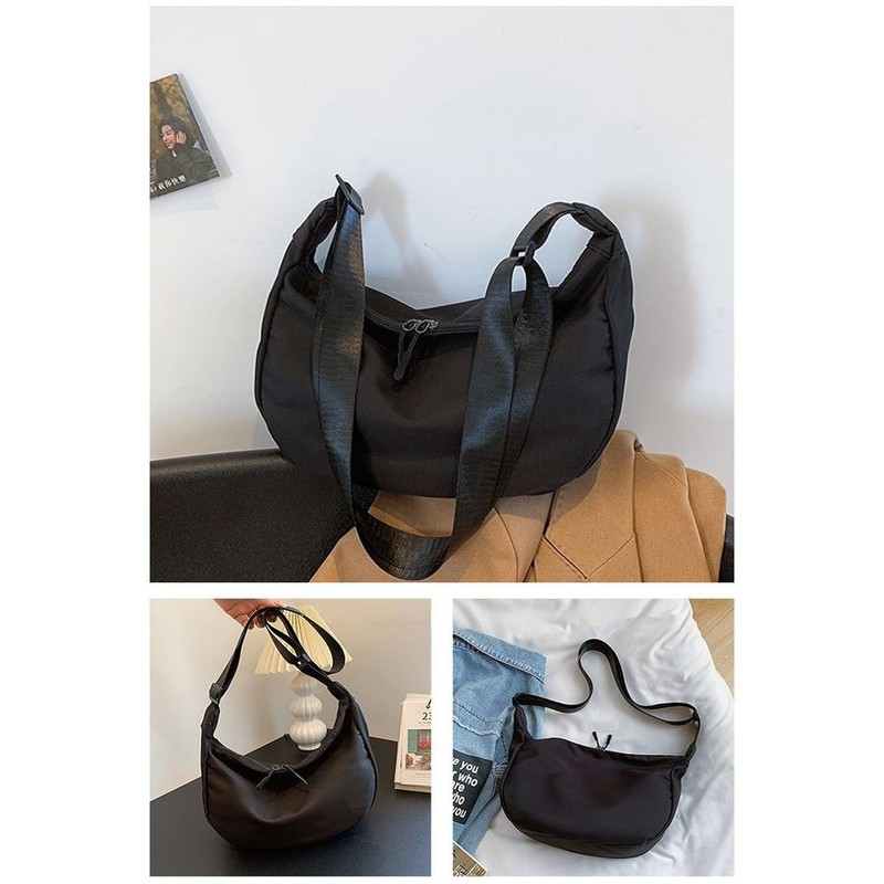Beatus Lightweight, Simple, Women's Shoulder Bag, Fits Long Wallets, Just
