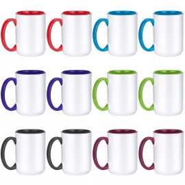 TANGLONG Sublimation Mugs 15 oz Sublimation Mugs Blank Sublimation Cups Subli...
