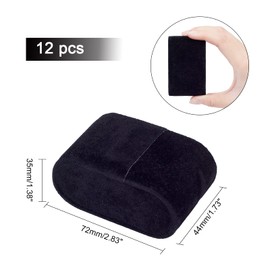 PH PandaHall 12pcs Watch Pillow Watch Display Cushion Bracelet Organizer Bangle Jewellery Holder Cushion for Watch Box Jewellery Tray Husband Boyfriend Christmas Father's Day, 7.2x4.4x3.5cm