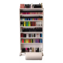 Novedades Brenda Esmaltero  Exhibidor Con Portatoallas 81.5 X 43 Envío Gratis
