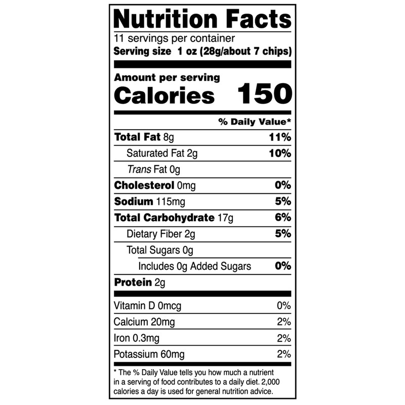 On The Border Cafe Style Tortilla Chips 11 oz (Pack