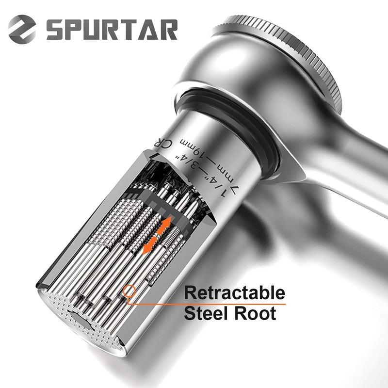 Spurtar Universal Socket Wrench Set (11-32mm 7-19mm) Christmas Gift Multi-Function