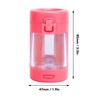 Magnifying Jar Portable Rechargeable Keep Humidity Mini Air Tight Storage