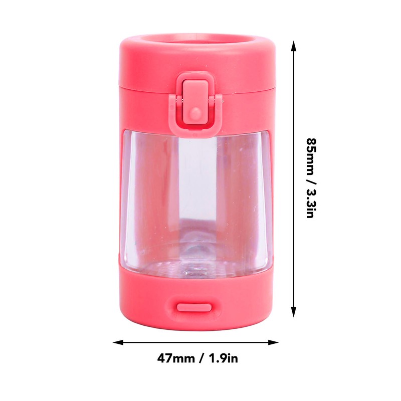 Magnifying Jar Portable Rechargeable Keep Humidity Mini Air Tight Storage