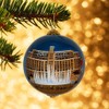 Las Vegas Christmas Ornament Hand Painted from Inside with Gift