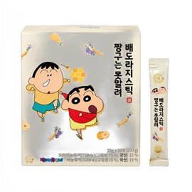 Ryowondam Crayon Crayon Shin-chan Pear Bellflower Sticks 20 packets (20 days worth)_OY2109 / 려원담 짱구는못말려 배도라지 스틱 20포 (20일분)_OY2109