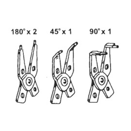 Top Tools Pliers Set of 4 for Rings