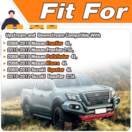 4Pcs 234-9038 Upstream and 234-4297 Downstream Oxygen O2 Sensors Compatible with 2008-2010 Nissan Frontier, Pathfinder, Xterra 4L Replaces#234-9038 234-4297 234-4313