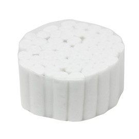 EverOne Rollos de algodón dental de 3,8 cm, número 2, mediano, 100% algodón de alta absorción, 50 unidades