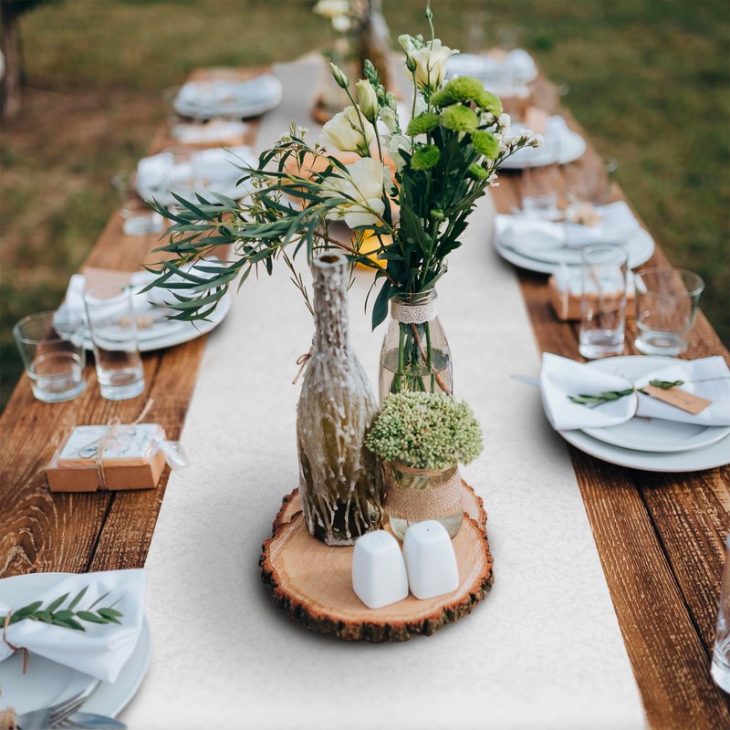 GRUBLY Premium Airlaid Table Runner 30 cm x 20 m