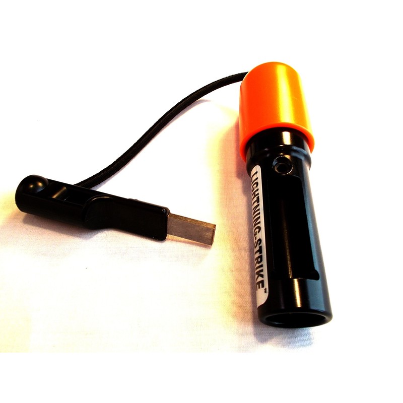 Lightning Strike Darrell Holland's Black OPS Mini Fire Starter Survival