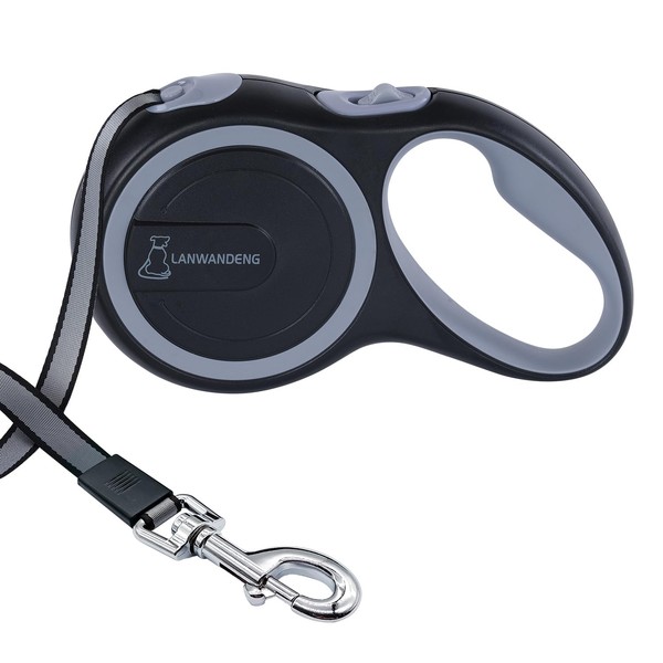 26FT Long Retractable Dog Leash Up to 110lbs, 360°Tangle-Free Heavy