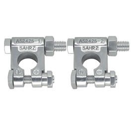 Military Spec Battery Terminals,Heavy Duty Battery Terminal,Battery Post Terminals for Marine Car Boat RV and Vehicles 2 Pcs