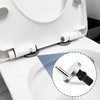 Toilet Seat Fixings - 4 Pack | Quick Release Hinges