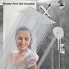 NearMoon Shower Head with Hose, High Pressure Stainless Steel Rain