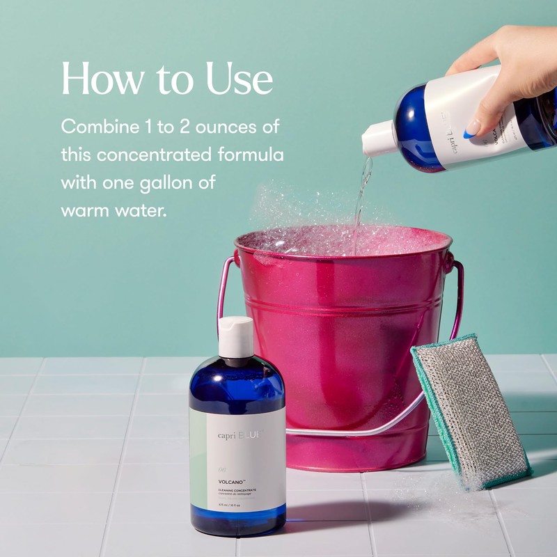 Capri Blue Volcano Cleaning Concentrate, Multi Purpose Cleaner, Cleaning Products