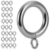 Curtain Ring Metal 28 Pcs 1.0 Inch Inner Diameter with