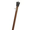 DMI Single Point Ice Walking Cane with Foam Grip Handle