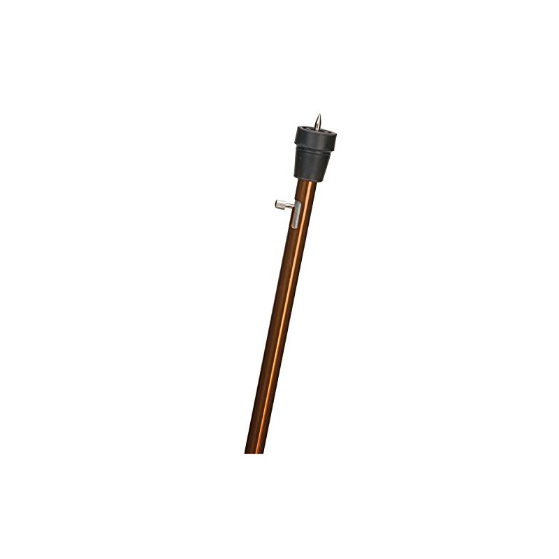 DMI Single Point Ice Walking Cane with Foam Grip Handle