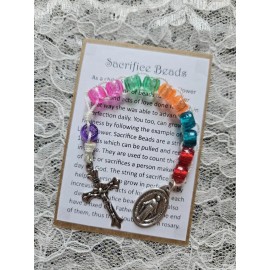 Good Deed/Sacrifice Beads/Rosary (Set Of 2) - Handmade USA - Mission Inspired