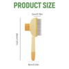 2Pcs Cat Brush, Multi-function Grooming Brushs Removes Fur with Release