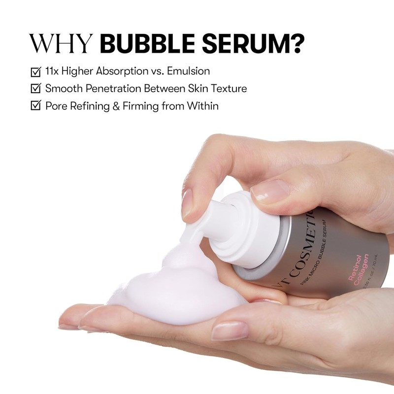 VT Cosmetics [VT Cosmetics]Retinol Collagen Pink Micro Bubble Serum 70ml