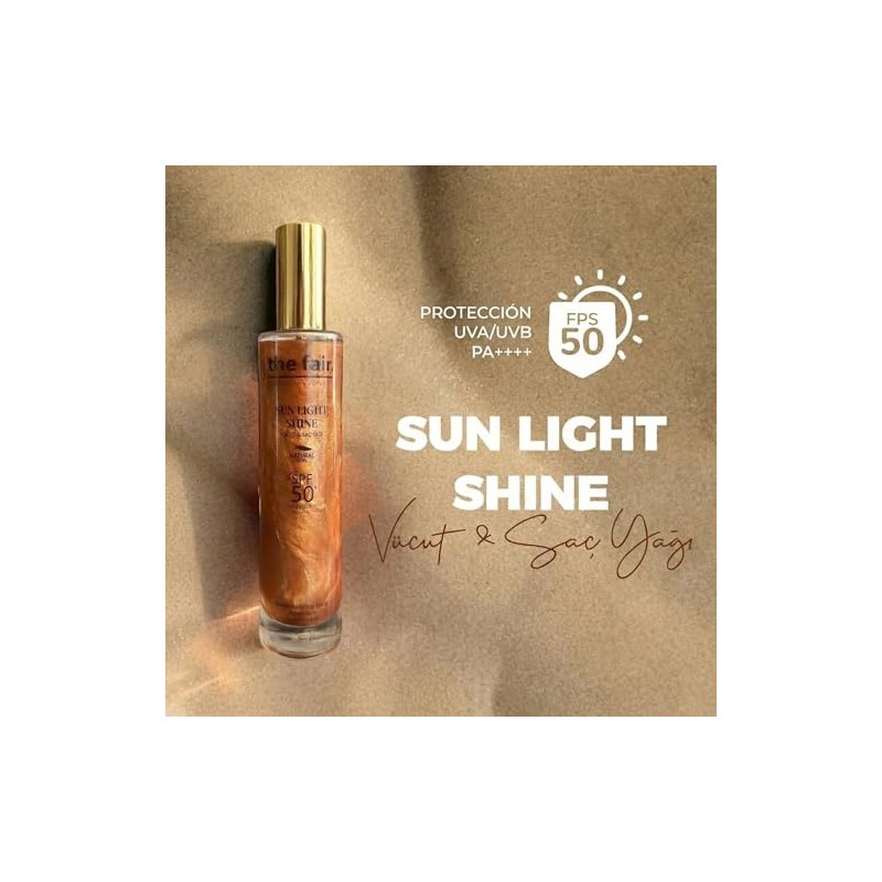 The Fair Sun Light Shine - Aceite Corporal y Capilar