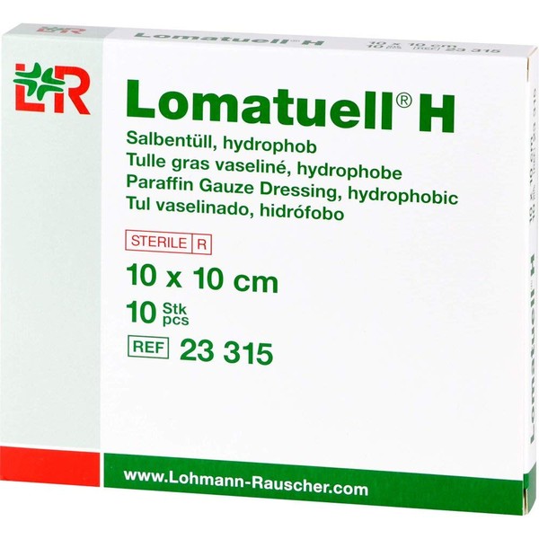 Lomatuell H Ointment Tulle 10 x 10 cm Sterile CPC