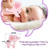 Bigspinach Soft Pink Elephant Teether Toy for Babies 3-6/6-12 Months